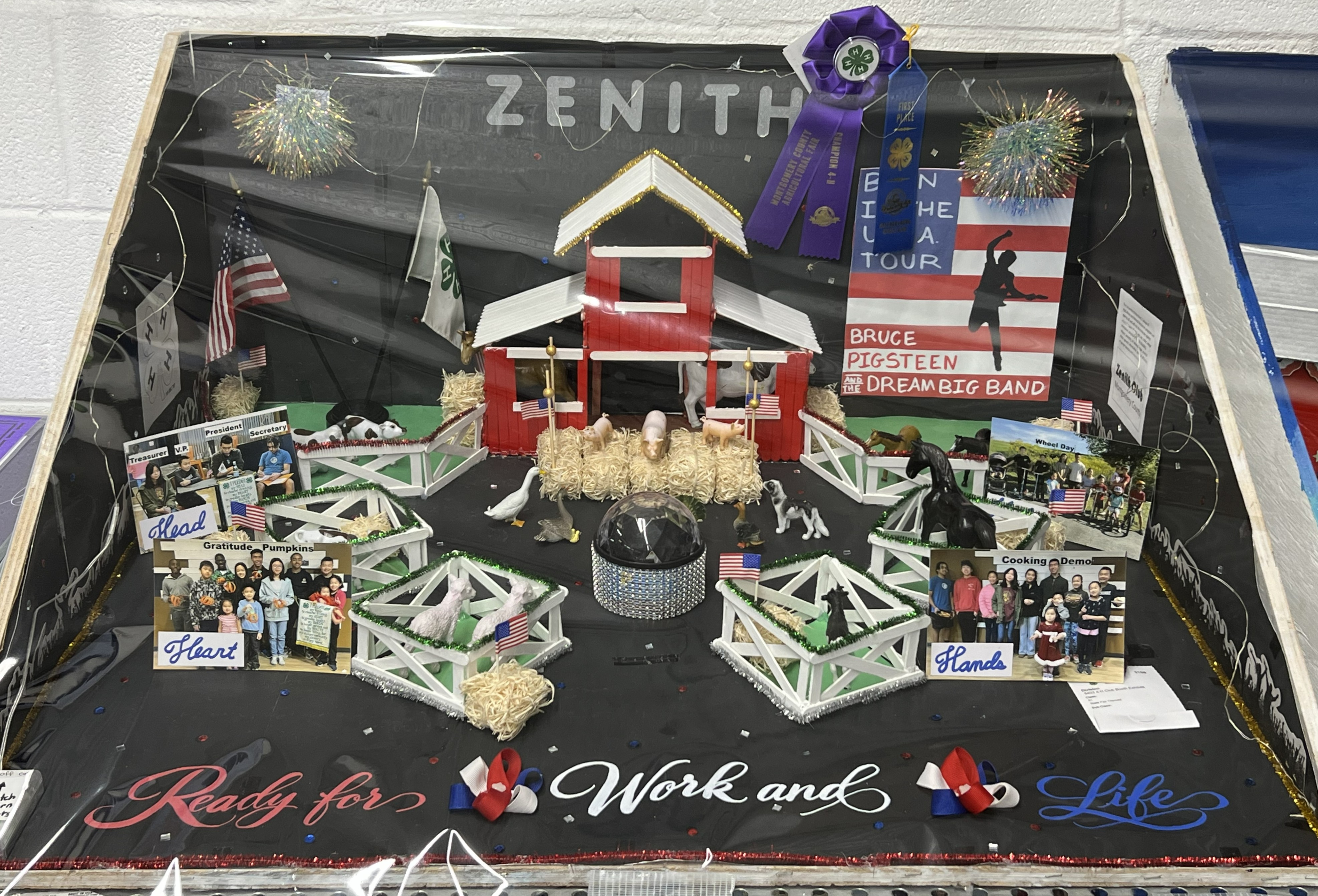 2026 club booth at the Montgomery County Fair